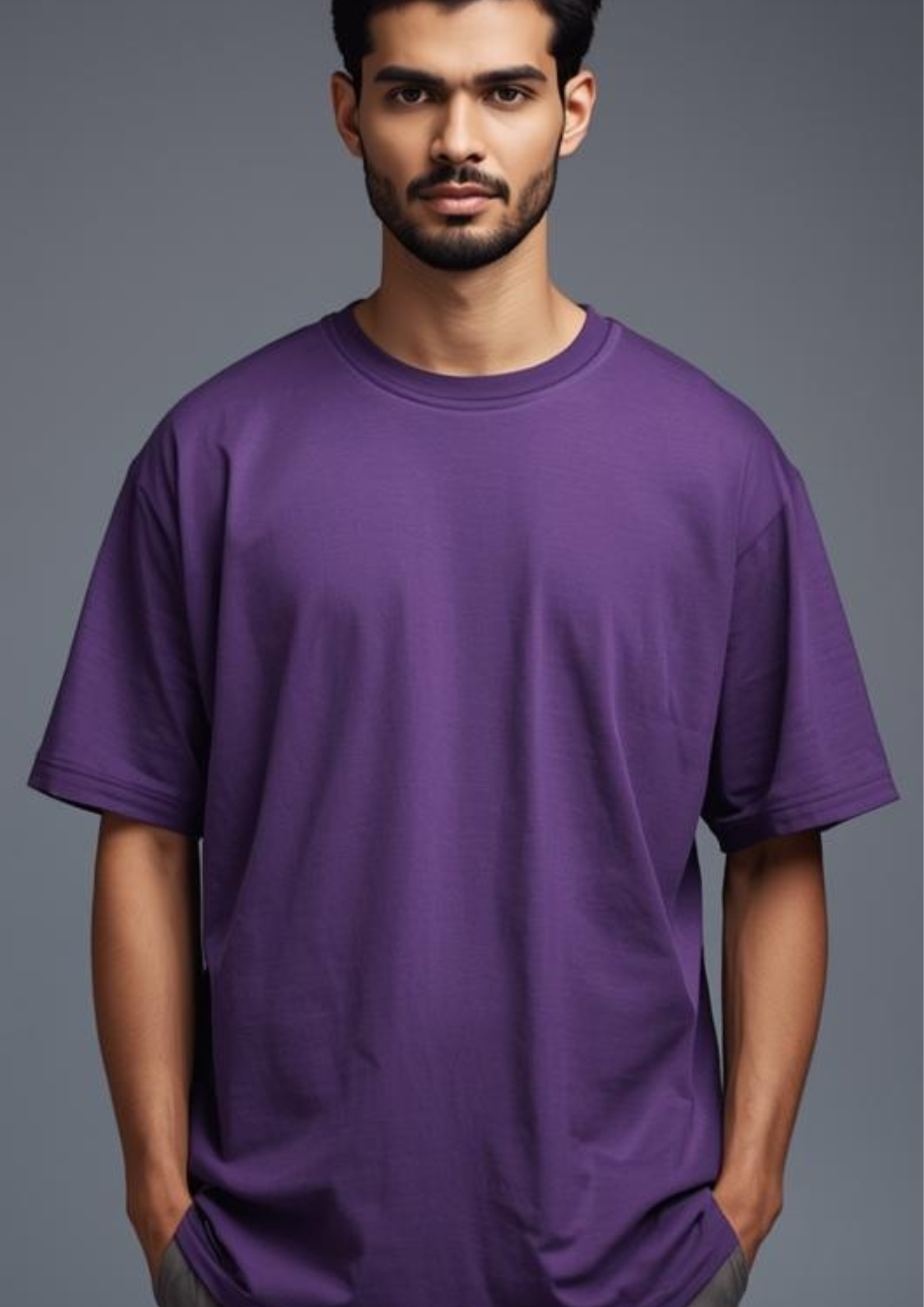 Oversize T-Shirt Unisex( Purble)