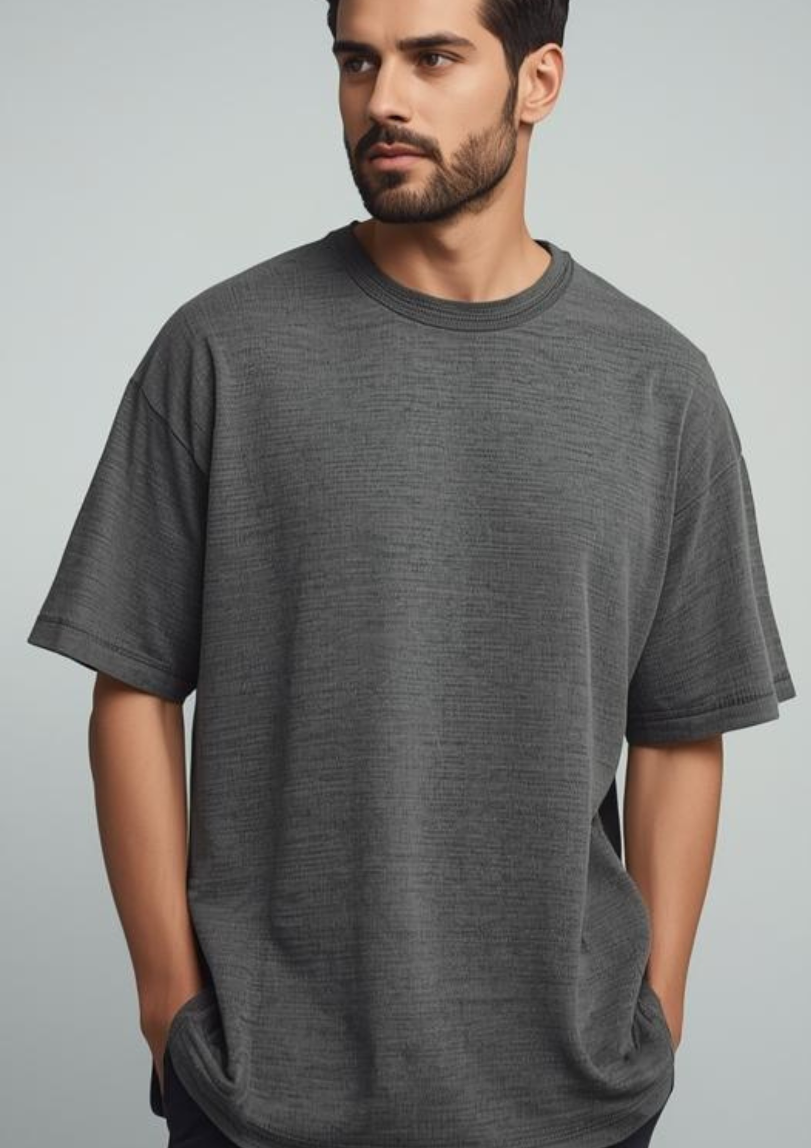 Oversize T-Shirt Unisex( Gray)