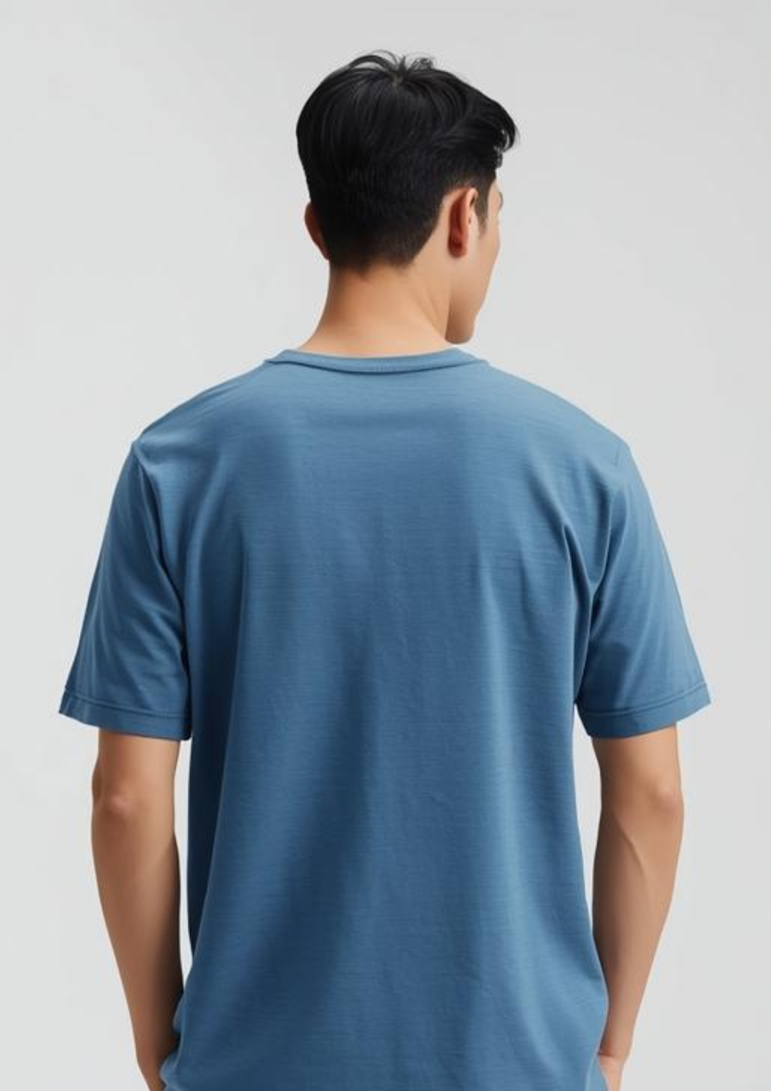 Plain Half Hand T-Shirt Lycra