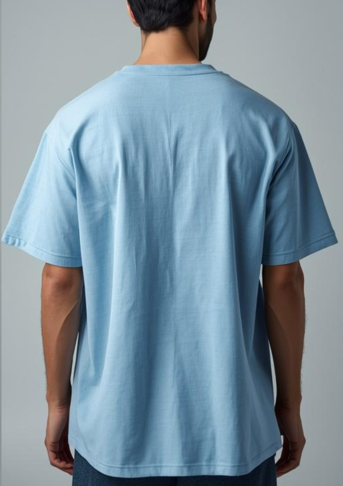Oversize T-Shirt Unisex( Sky Blue)