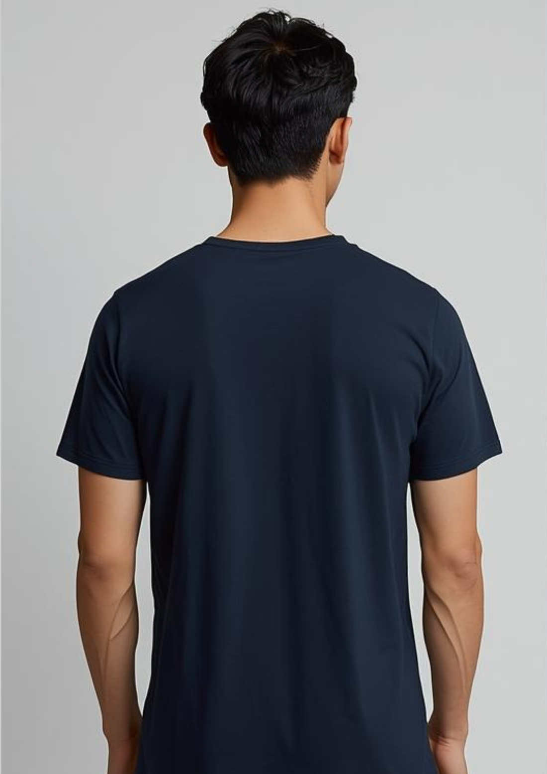 Plain Half Hand T-Shirt Lycra