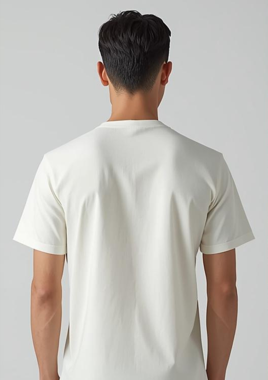 Plain Half Hand T-Shirt Lycra