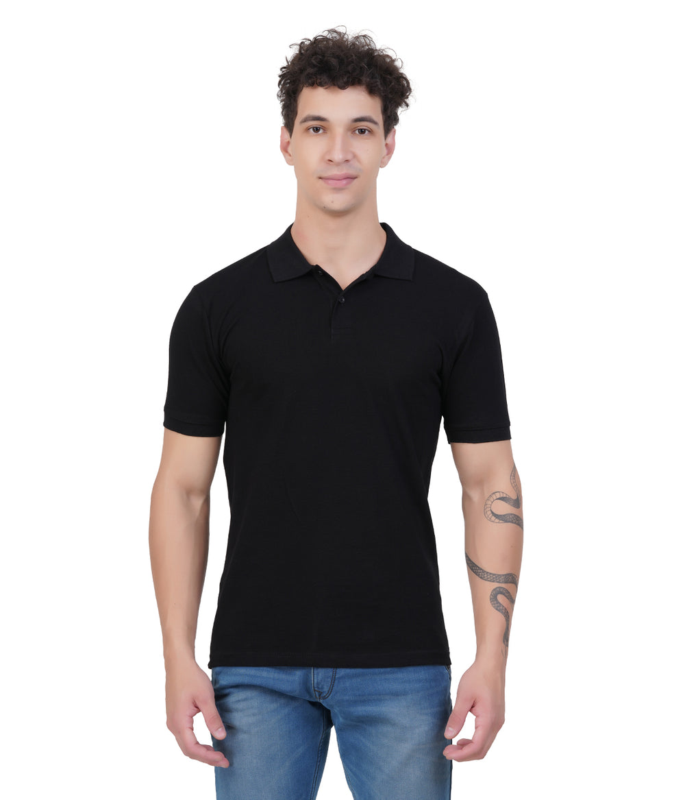 Kelvo Premium Polo T-Shirt | 230 GSM Cotton | Regular Fit | Polo Collar