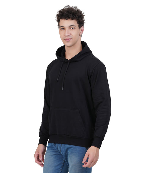 Hoodie Unisex Solid black