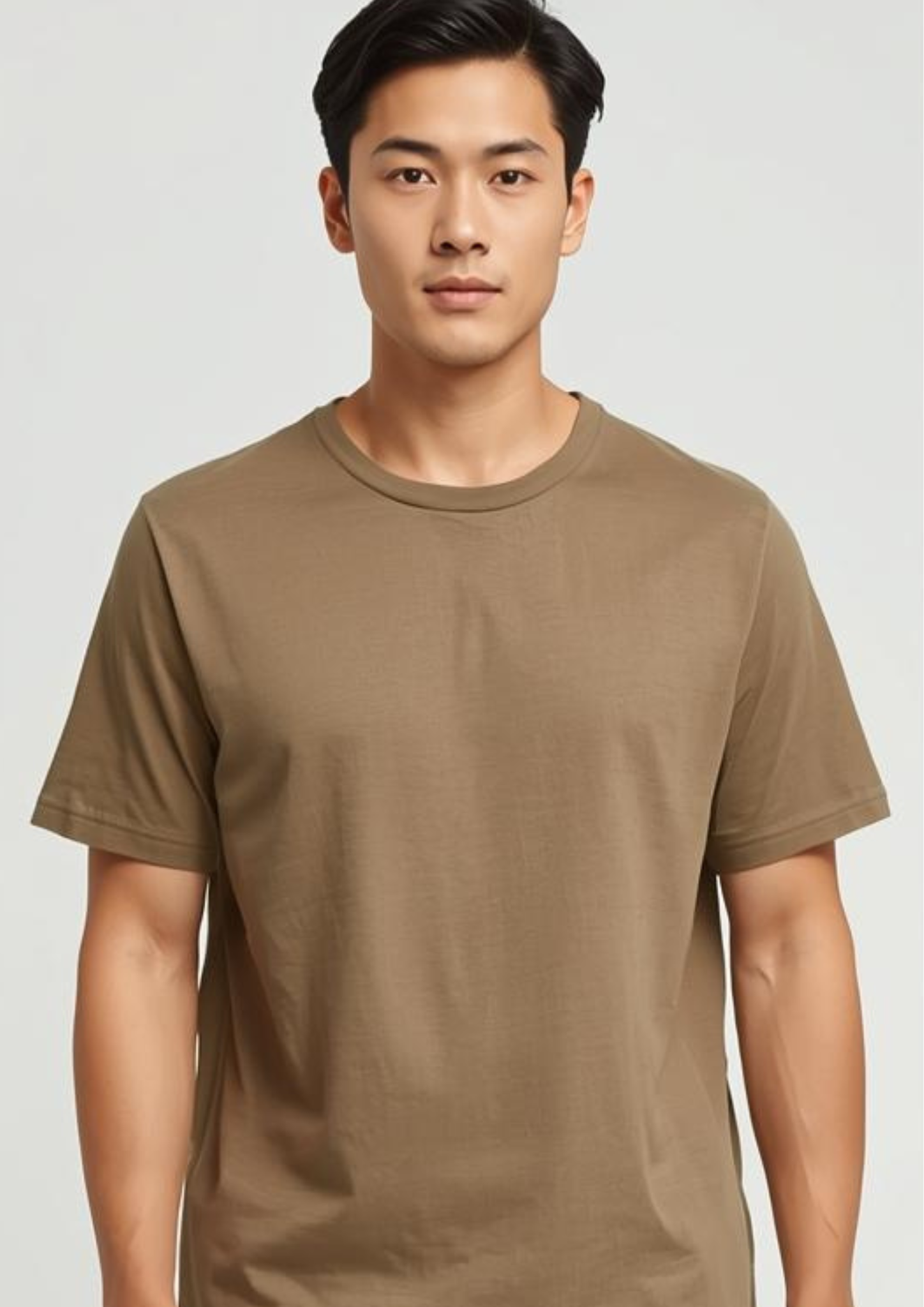 Plain Half Hand T-Shirt Lycra