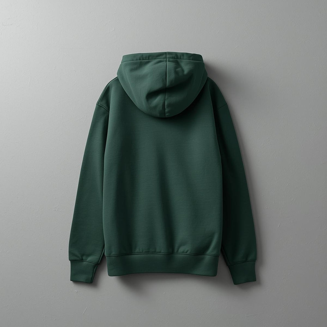 Hoodie Unisex Solid Green