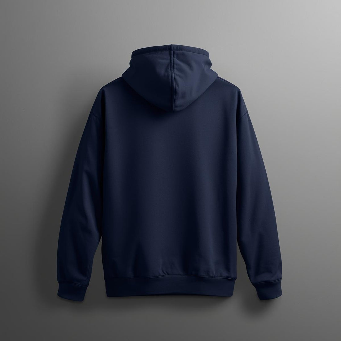 Hoodie Unisex Solid Navy