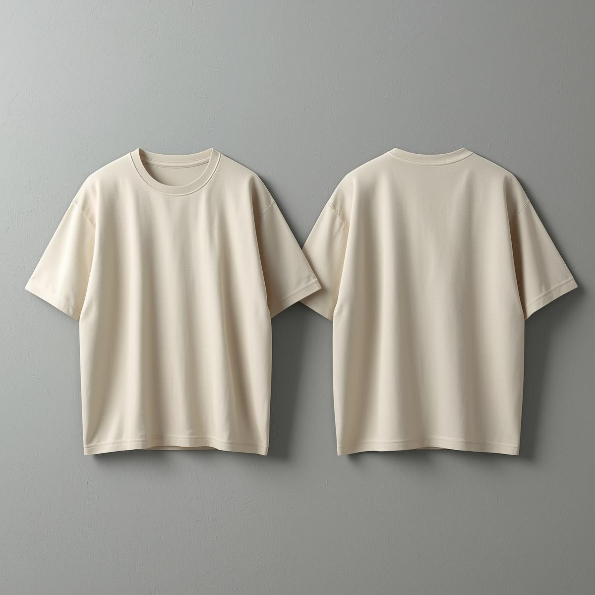 Oversize T-Shirt Unisex(Cream)