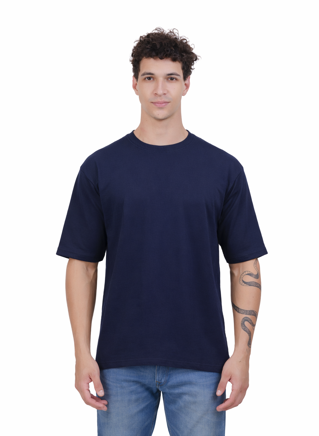 Oversize T-Shirt Unisex(Navy)