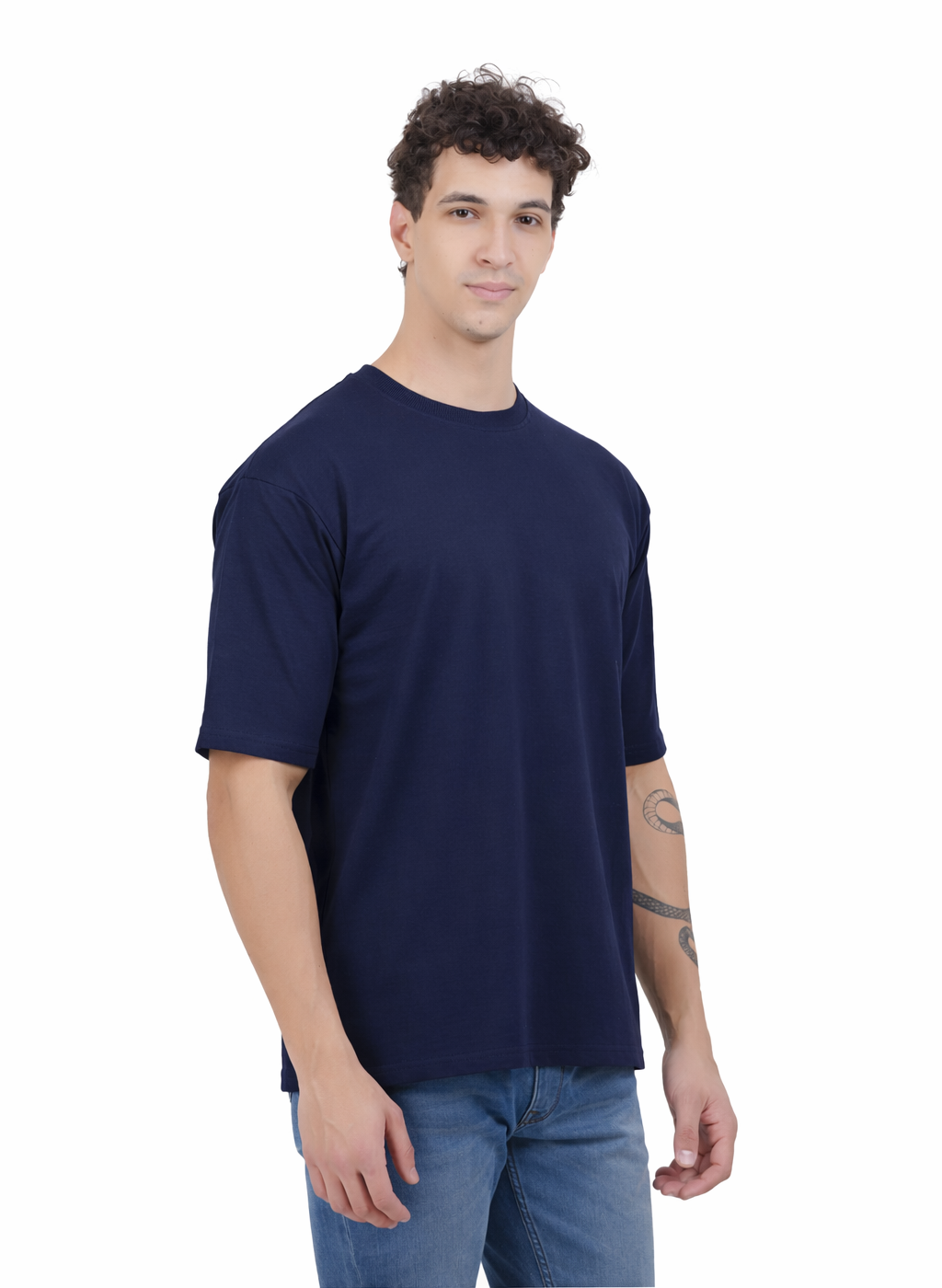 Oversize T-Shirt Unisex(Navy)