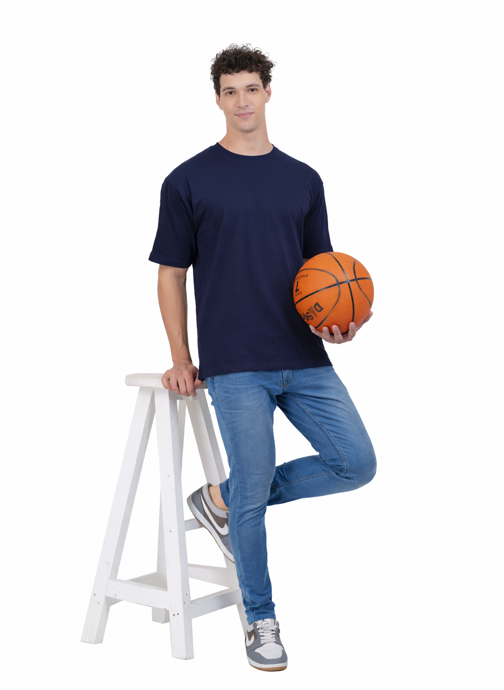 Oversize T-Shirt Unisex(Navy)