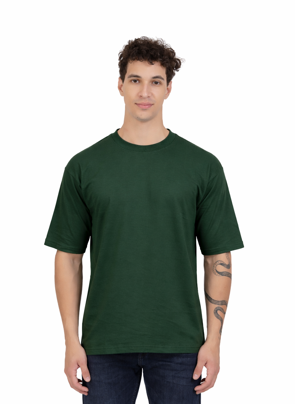 Oversize T-Shirt Unisex(Bottle Green)