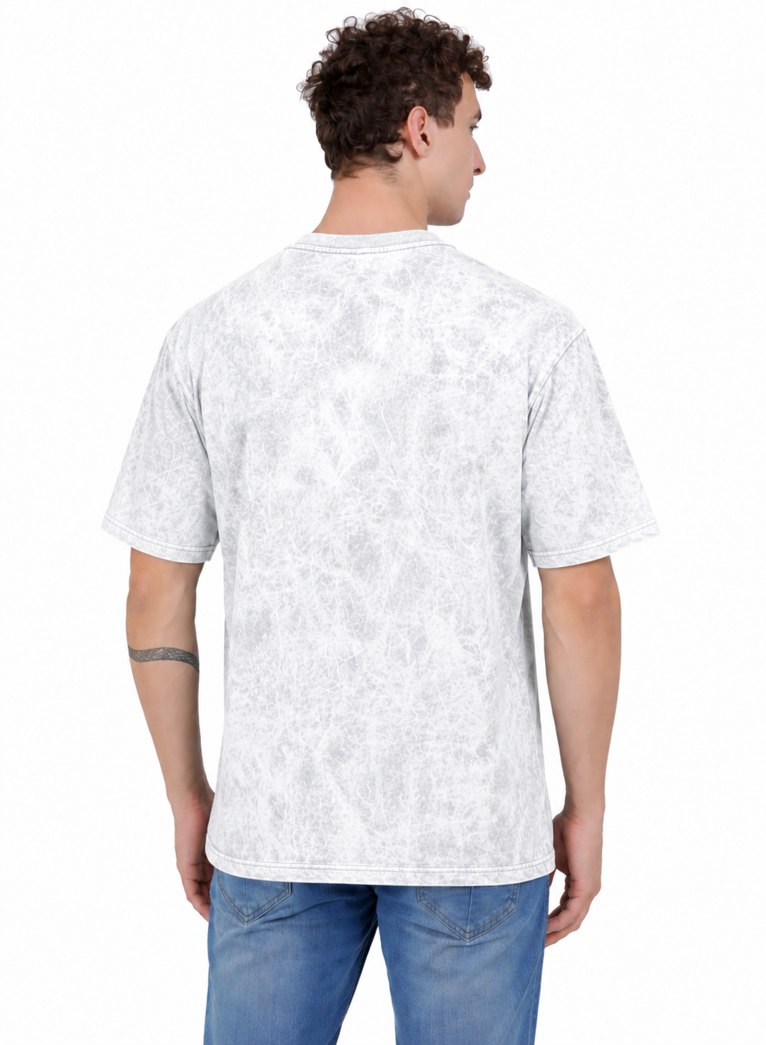 Acid Wash Oversized Cotton T-shirt