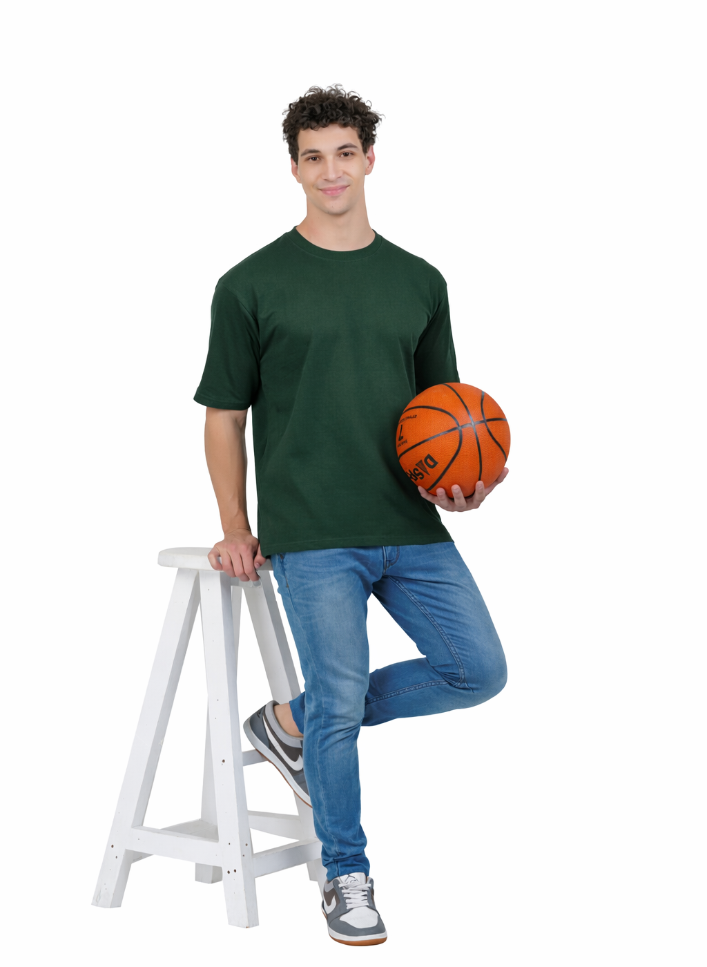 Oversize T-Shirt Unisex(Bottle Green)