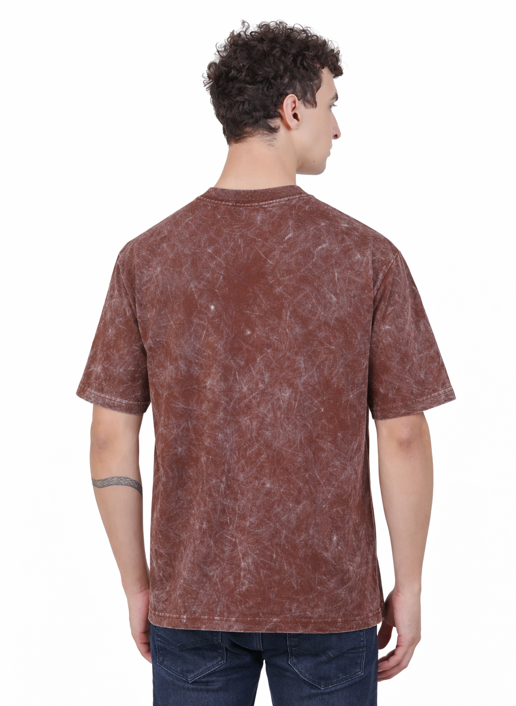 Acid Wash Oversized Cotton T-shirt