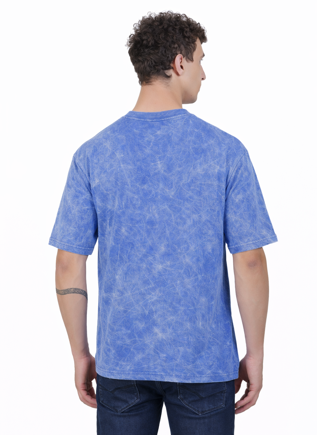 Acid Wash Oversized Cotton T-shirt