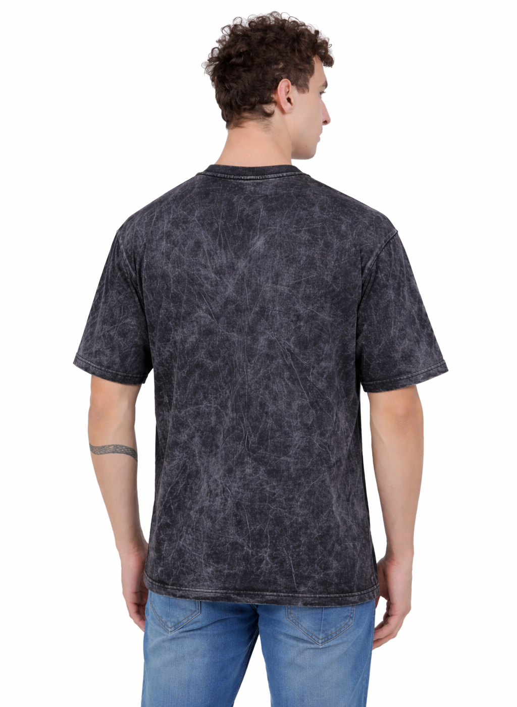 Acid Wash Oversized Cotton T-shirt