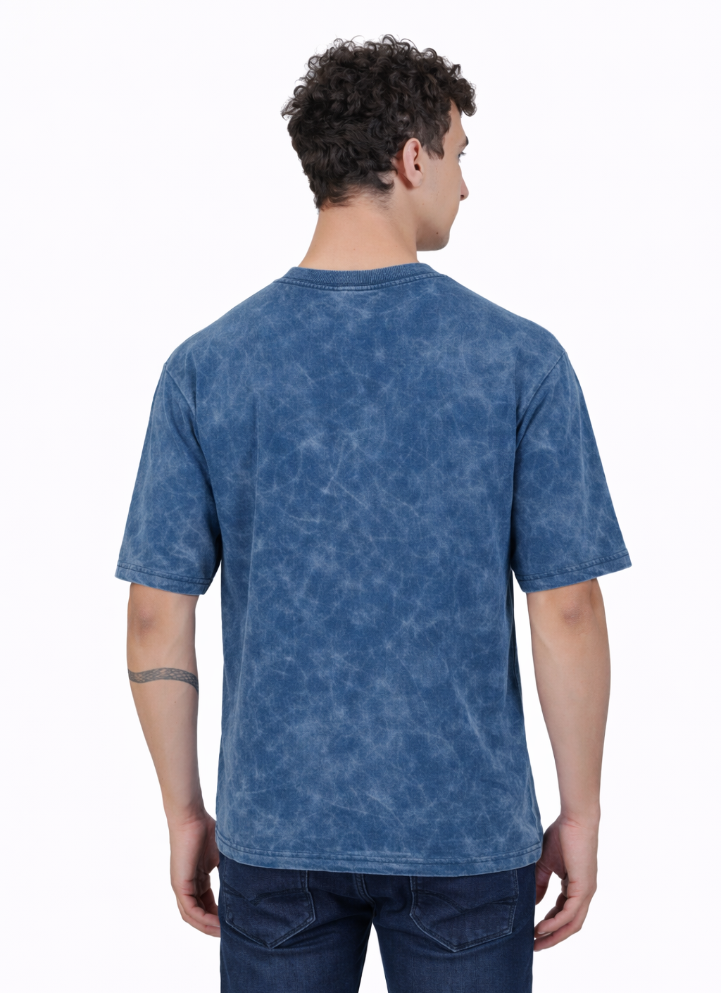 Acid Wash Oversized Cotton T-shirt