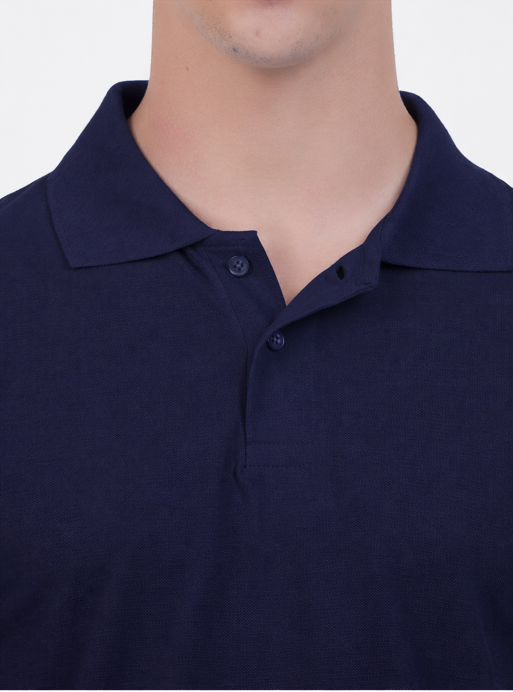 Men’s Premium Solid Polo T-Shirt – Navy