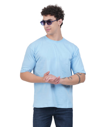 Oversize T-Shirt Unisex(Sky Blue)