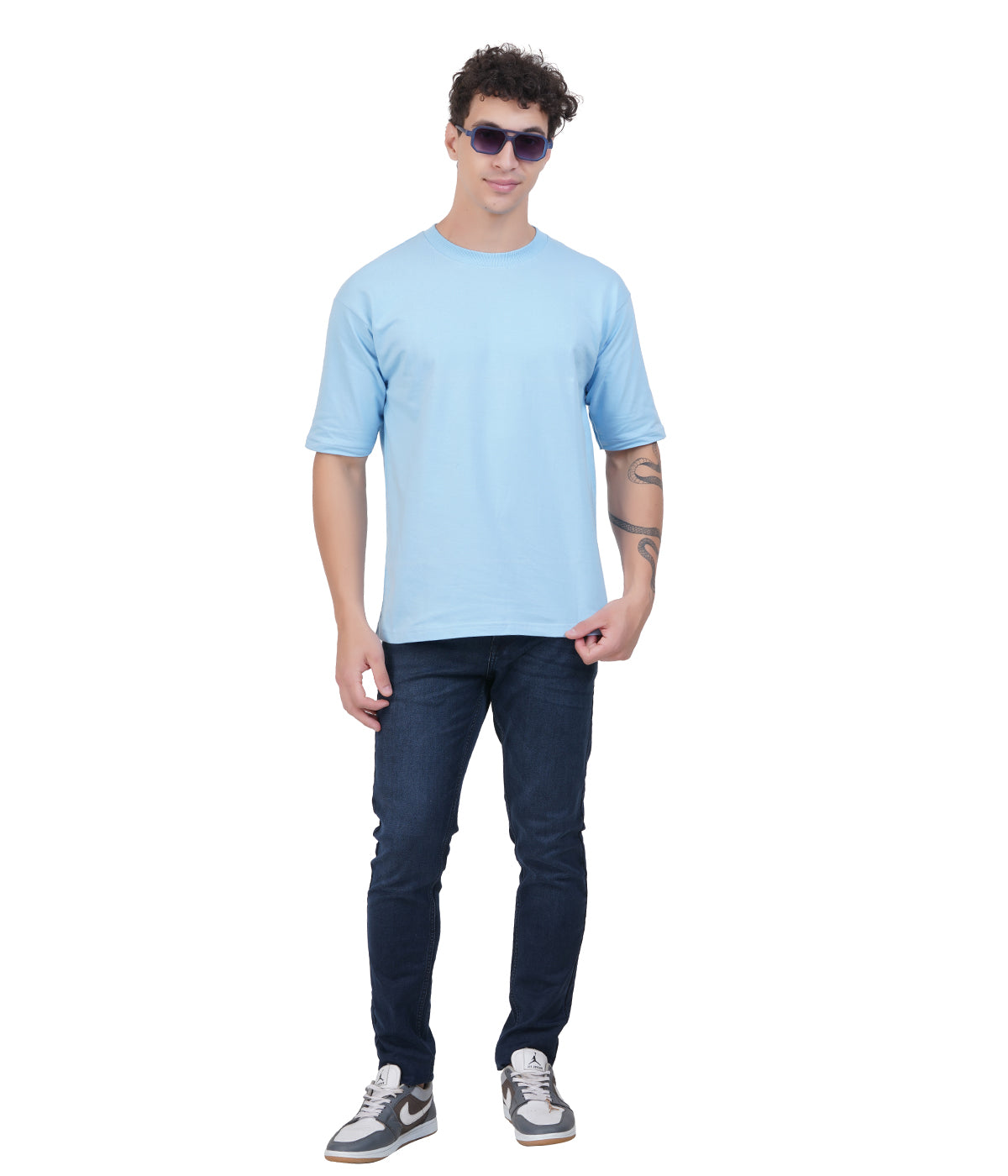 Oversize T-Shirt Unisex(Sky Blue)