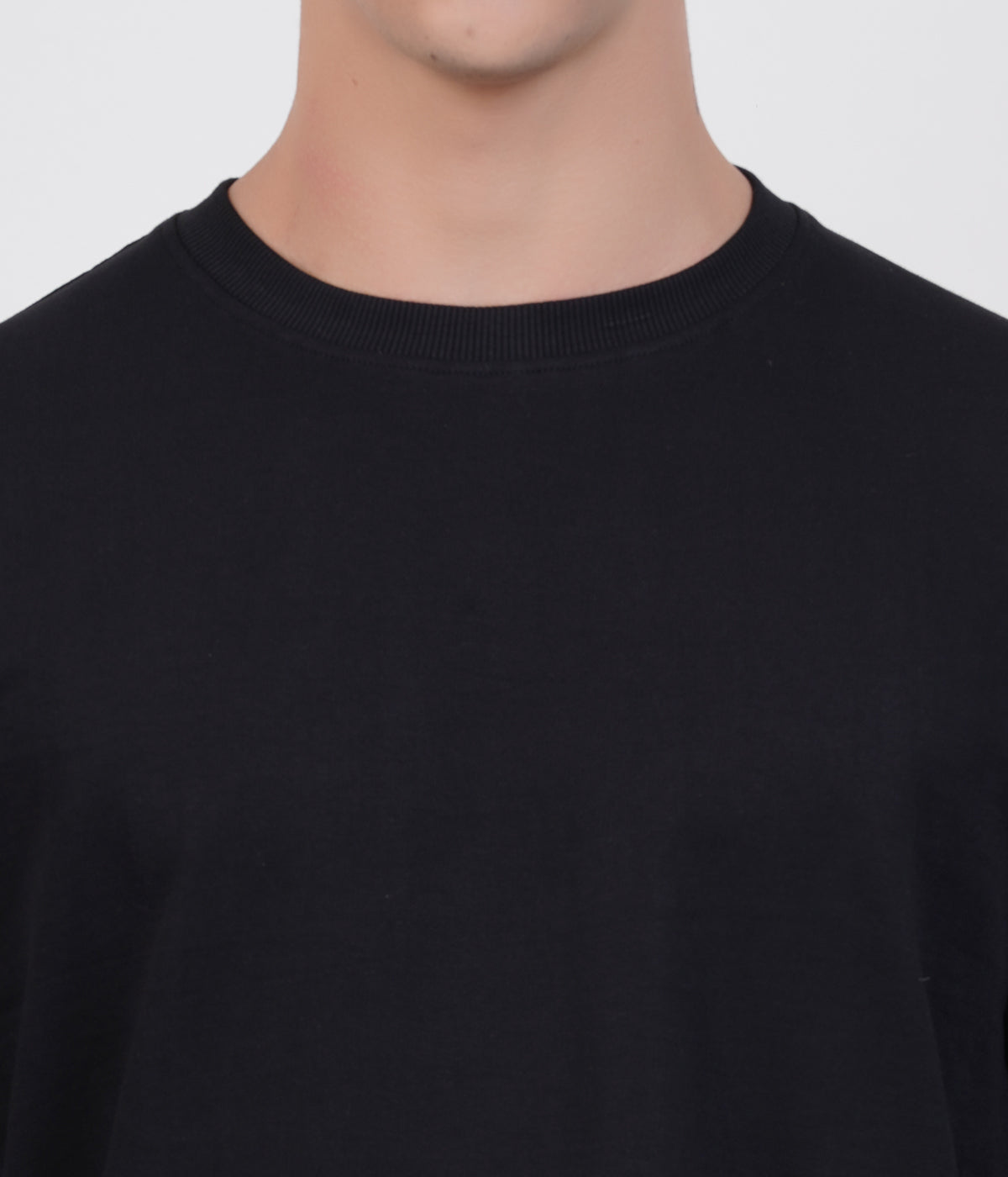 Pack of 3 Oversized T-Shirts for Men – Soft Cotton Combo Set (Black,Gray.Blue)