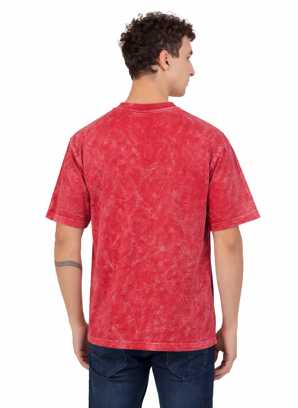 Acid Wash Oversized Cotton T-shirt