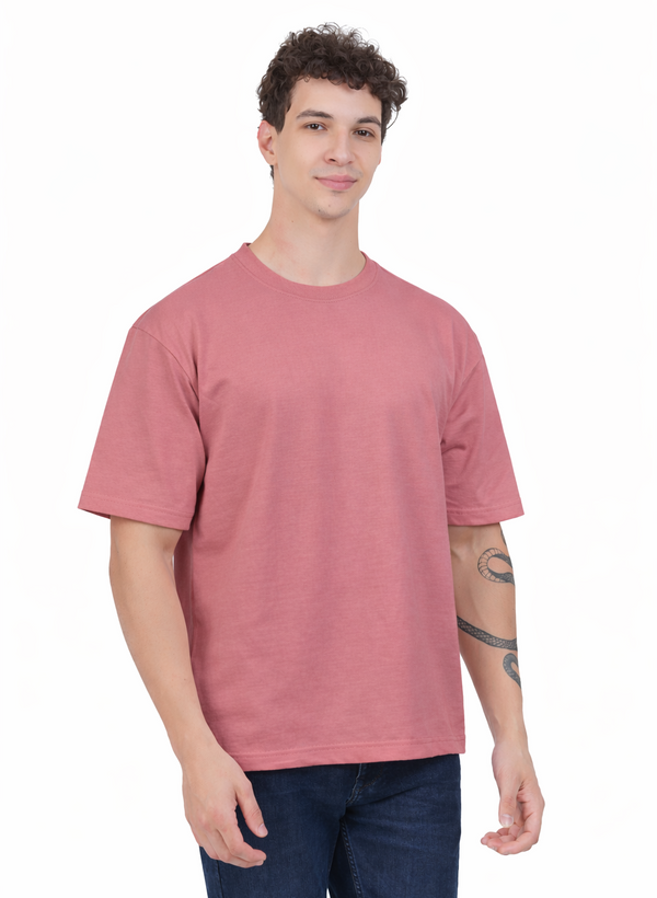 Oversize T-Shirt Unisex(Dusty Rose)