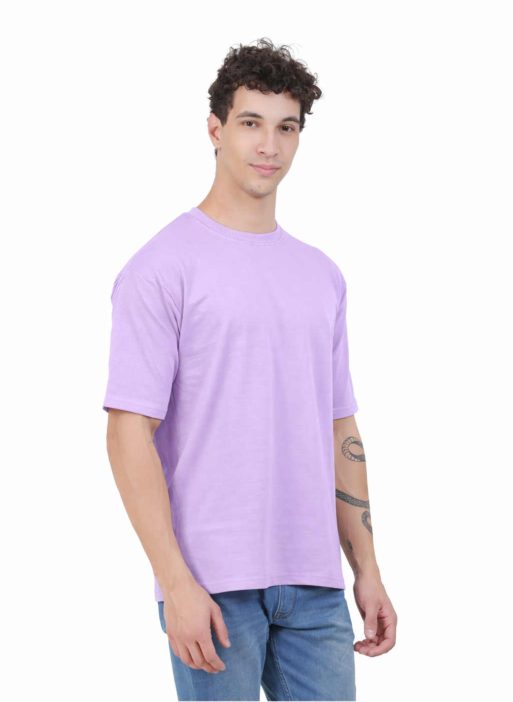 Oversize T-Shirt Unisex(Pastel Violet)