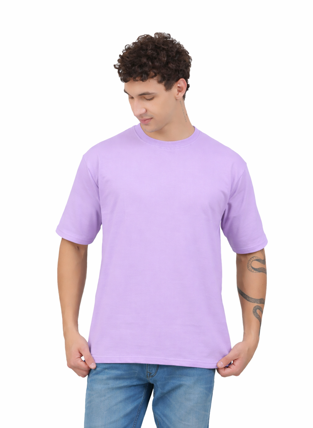 Oversize T-Shirt Unisex(Pastel Violet)