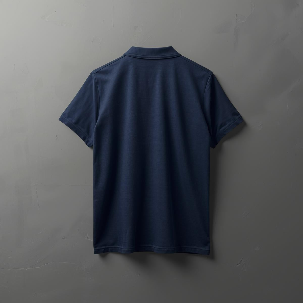 Men’s Premium Solid Polo T-Shirt – Navy