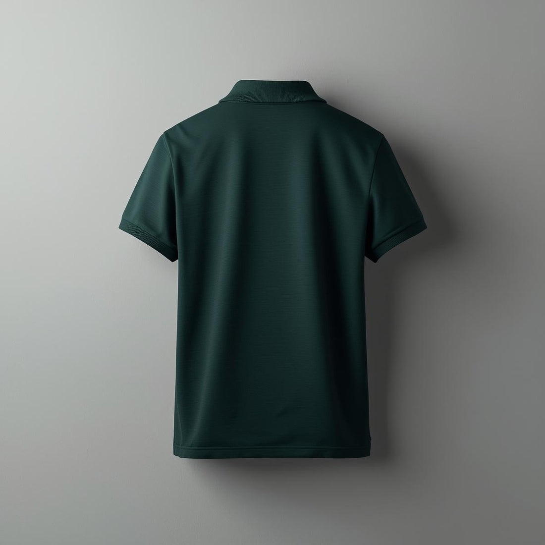 Men’s Premium Solid Polo T-Shirt – Dark Green