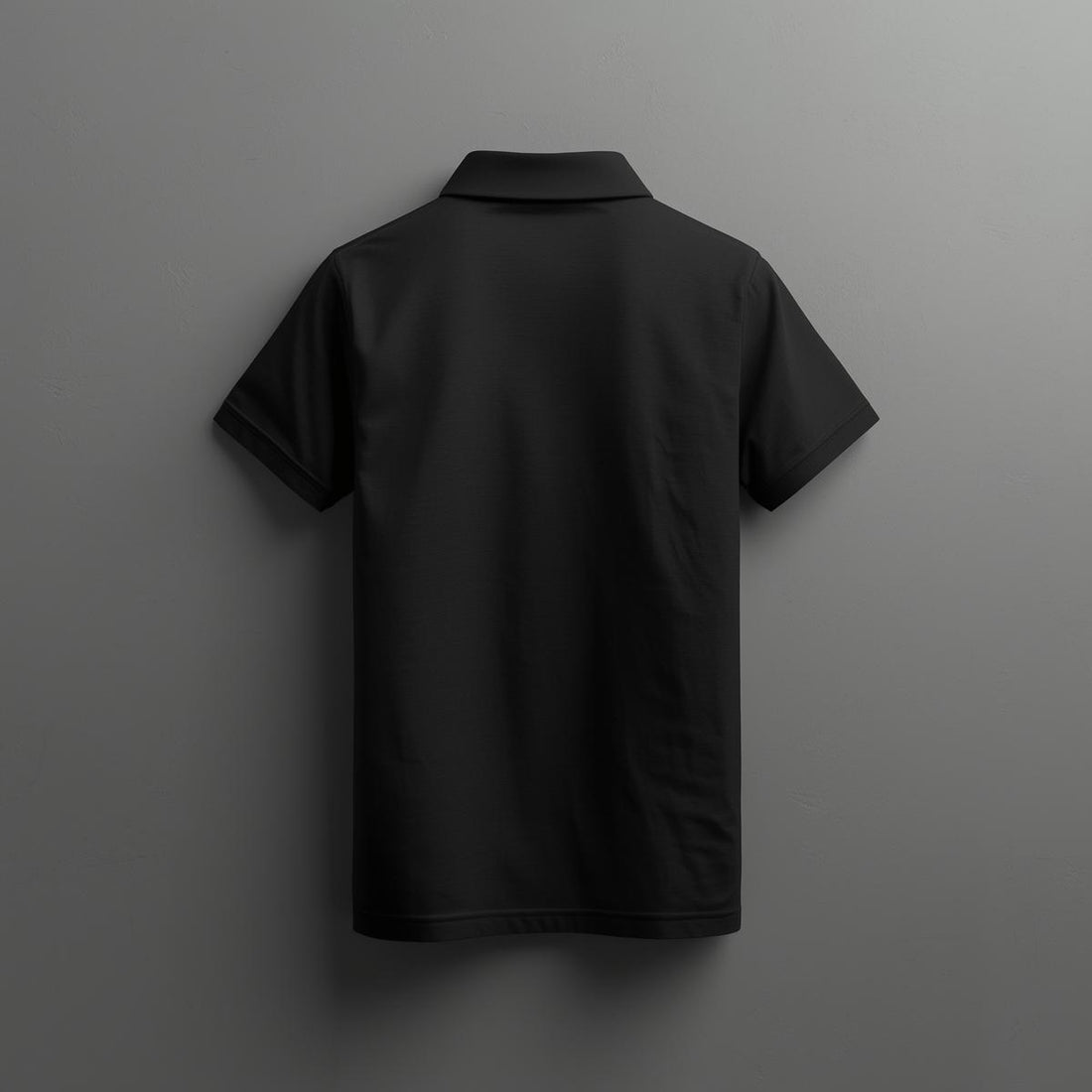 Men’s Premium Solid Polo T-Shirt – Black