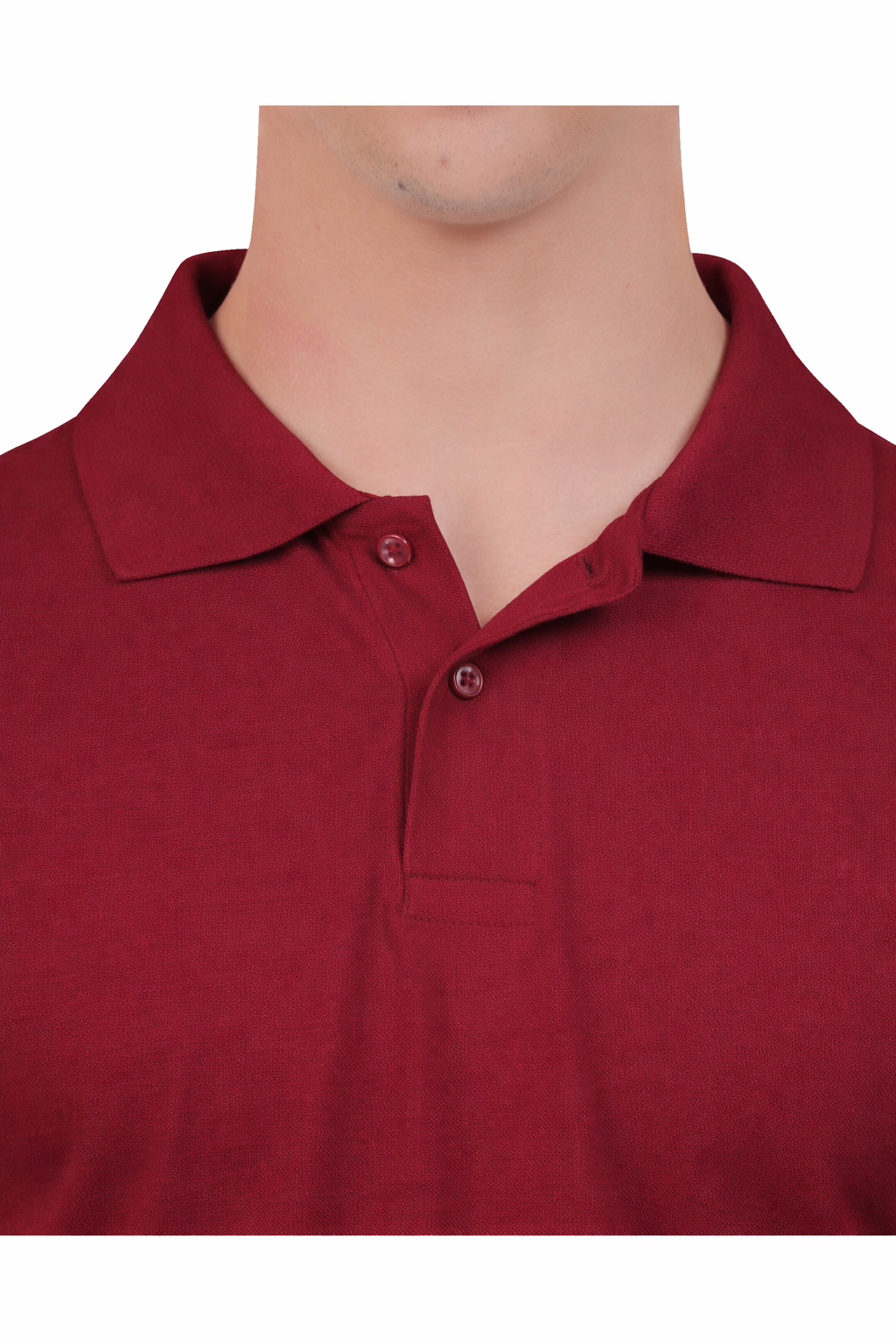Men’s Premium Solid Polo T-Shirt – Maroon